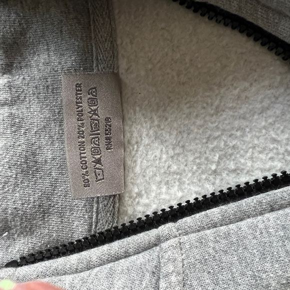 Taylor Swift Grey 1/4 Quarter-Zip Pullover Sweatshirt The Eras Tour Concert - Picture 4 of 5